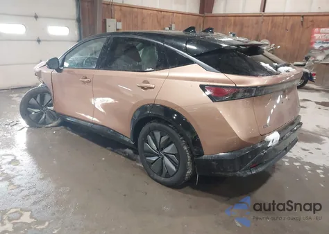 2025 Nissan Ariya Platinum+ z USA, uszkodzony, nr VIN JN8DF0CH7SM764915